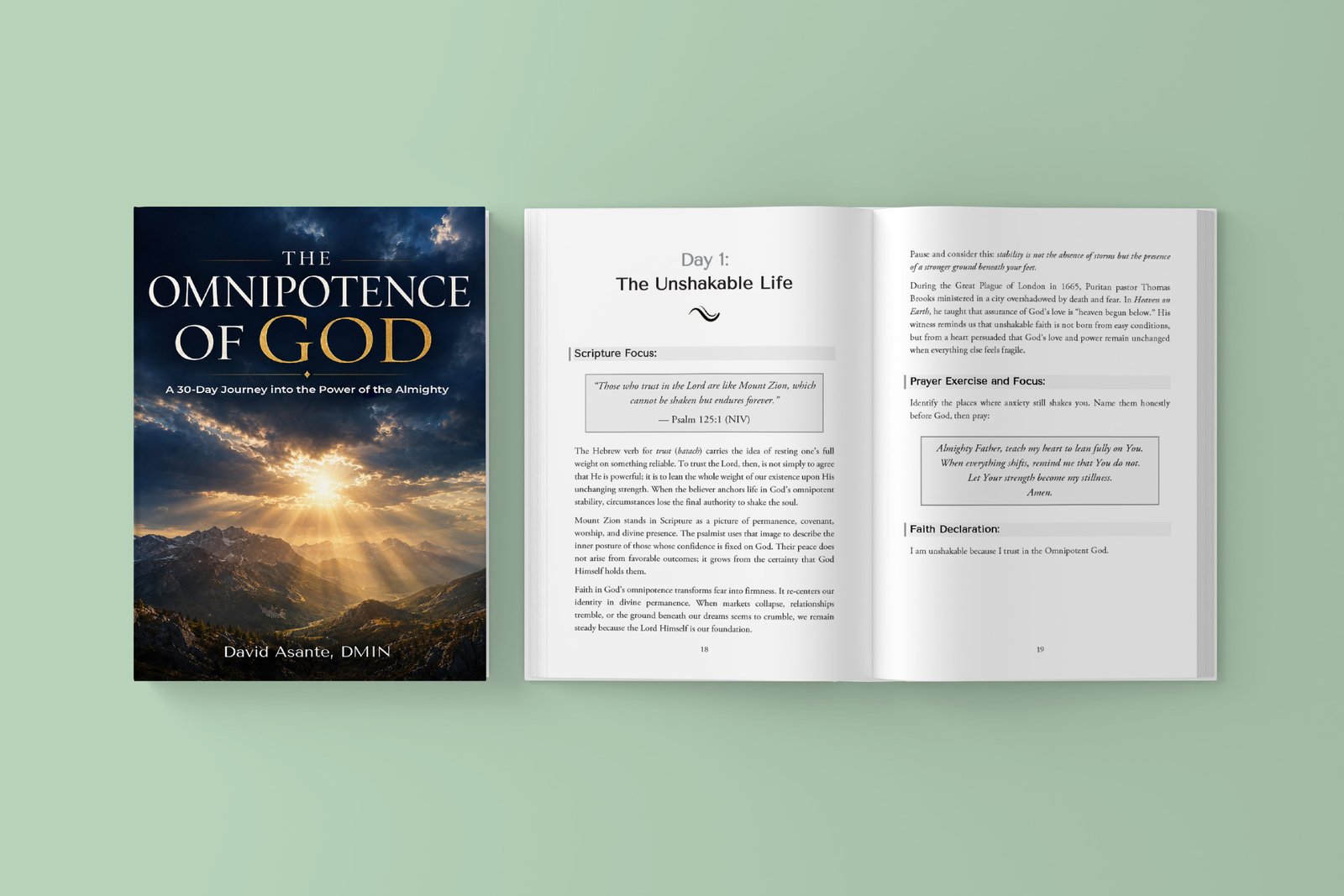 The Omnipotence of God: A 30-Day Journey into the Power of the Almighty